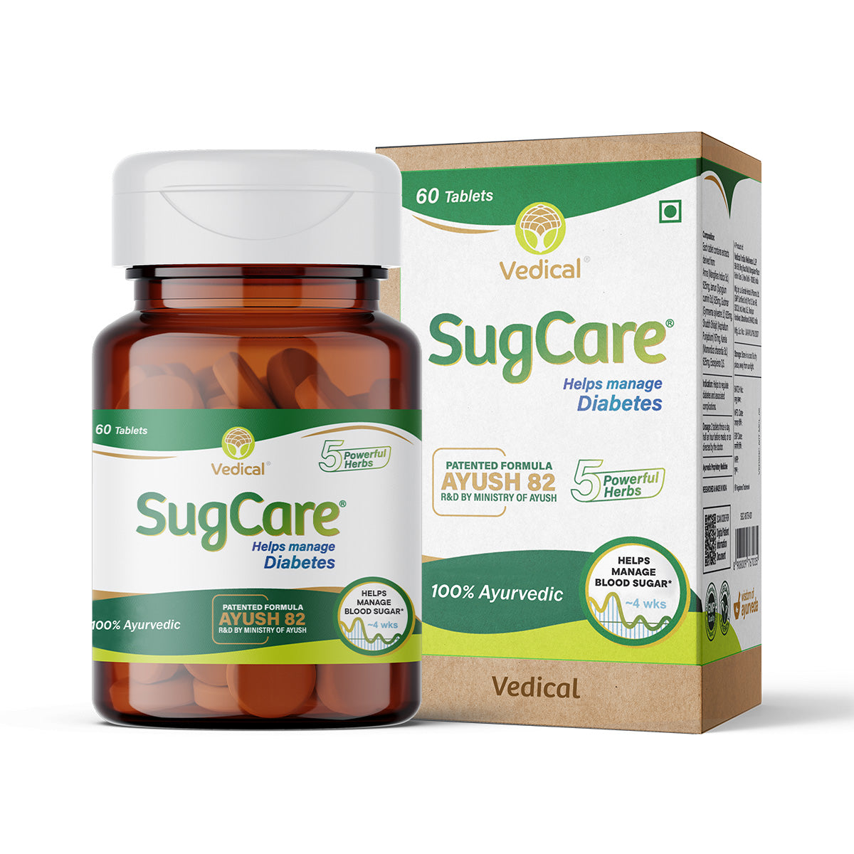 SugCare® (Ayush 82) - Ayurvedic Medicine for Diabetes