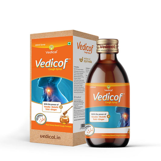 Vedicof™ Syrup – Cough & Throat Relief